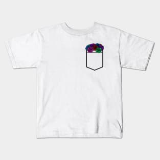 Rainbow Roses in Your Pocket Kids T-Shirt